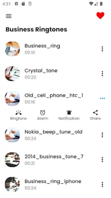 Best Business Ringtones android App screenshot 1